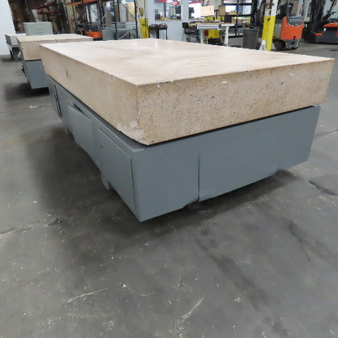 Starrett Grade B Toolroom 108" x 60"' Granite Surface Plate On Storage Base