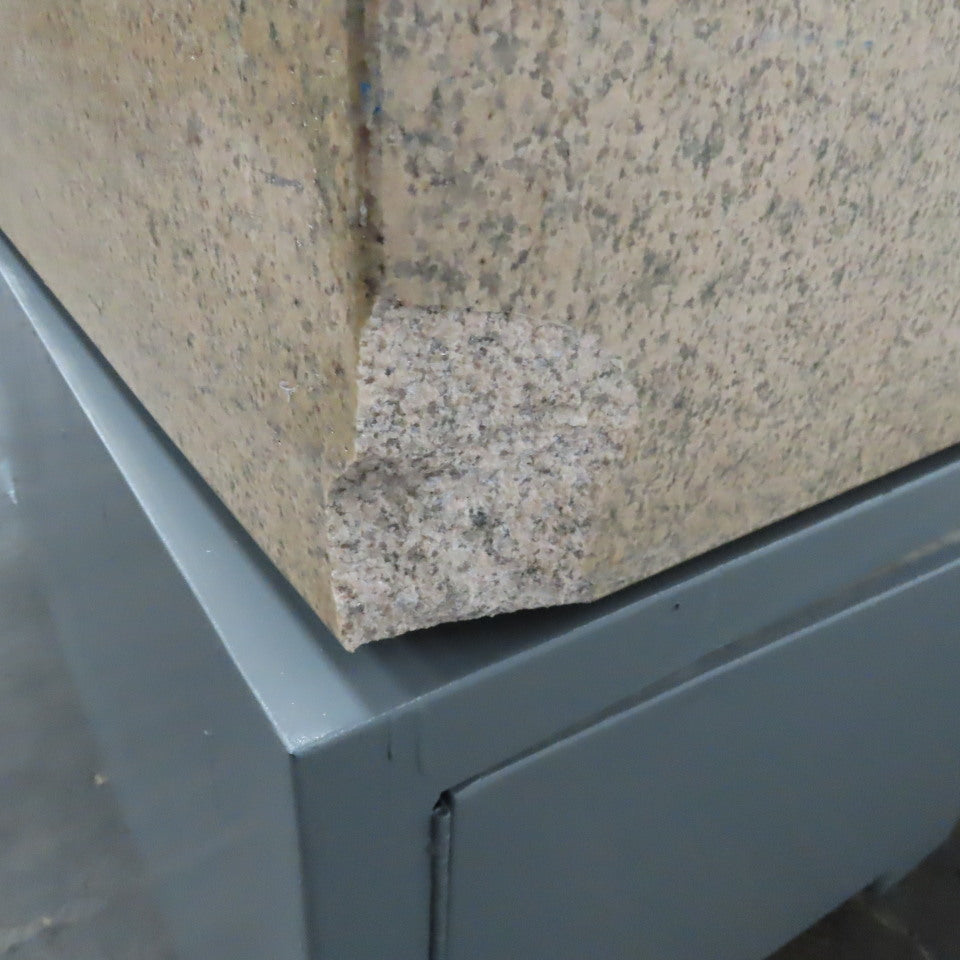 Starrett Grade B Toolroom 108" x 60"' Granite Surface Plate On Storage Base