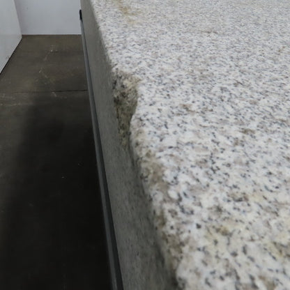 36" x 72" x 12" Thick Salt & Pepper Granite Inspection Surface Plate
