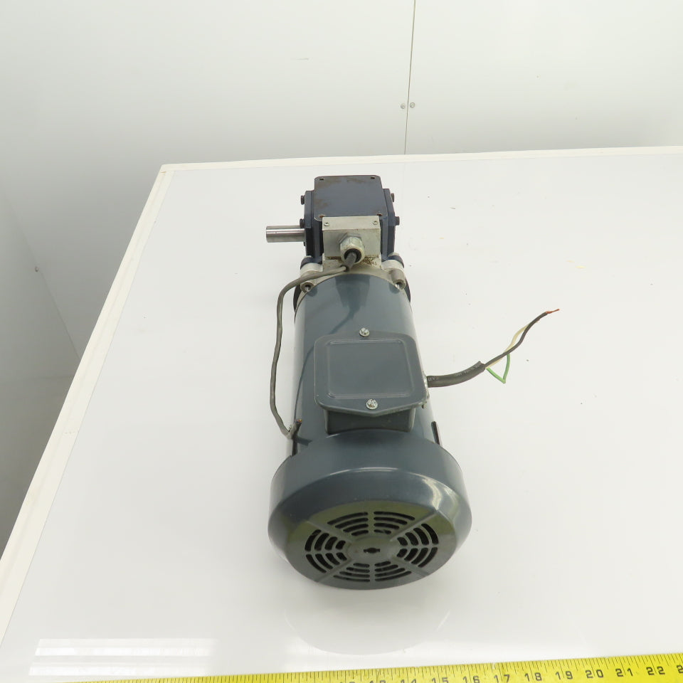Grove BMQ1175-2 5:1 Ratio 3/4HP Left Hand Gear Reducer 90V DC 345RPM Output