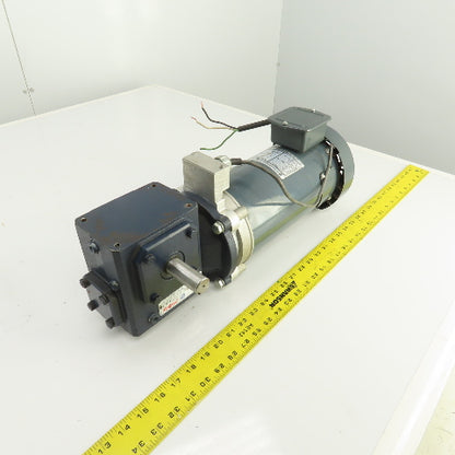 Grove BMQ1175-2 5:1 Ratio 3/4HP Left Hand Gear Reducer 90V DC 345RPM Output