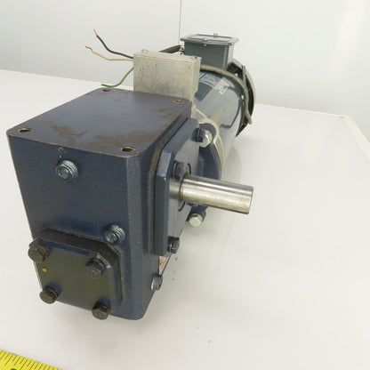 Grove BMQ1175-2 5:1 Ratio 3/4HP Left Hand Gear Reducer 90V DC 345RPM Output