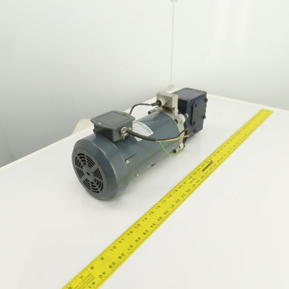 Grove BMQ1175-2 5:1 Ratio 3/4HP Left Hand Gear Reducer 90V DC 345RPM Output