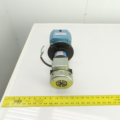 Grove BMCQ13-C 25.6:1 Ratio In-Line Gear Reducer 68RPM Output 1/4HP 90V DC