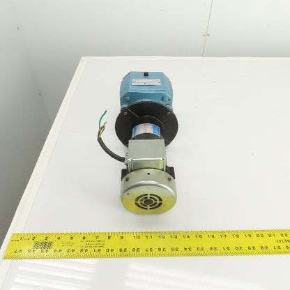 Grove BMCQ13-C 25.6:1 Ratio In-Line Gear Reducer 68RPM Output 1/4HP 90V DC