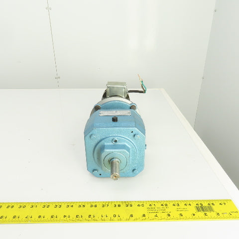 Grove BMCQ13-C 25.6:1 Ratio In-Line Gear Reducer 68RPM Output 1/4HP 90V DC