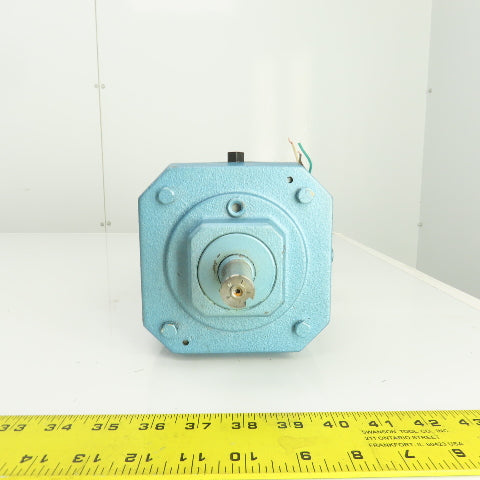 Grove BMCQ13-C 25.6:1 Ratio In-Line Gear Reducer 68RPM Output 1/4HP 90V DC