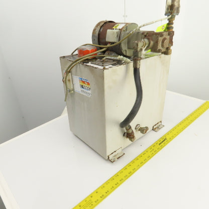 Mitsubishi SF-JR 10 Gallon 0.4kW Hydraulic Power Unit 200-220V 3PH 1700RPM