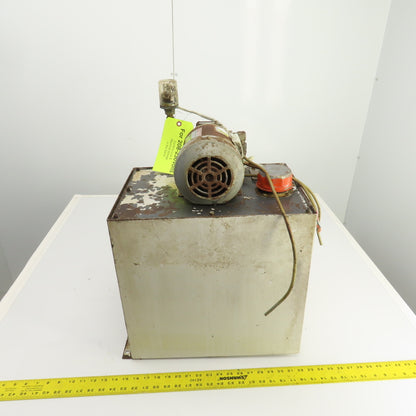 Mitsubishi SF-JR 10 Gallon 0.4kW Hydraulic Power Unit 200-220V 3PH 1700RPM