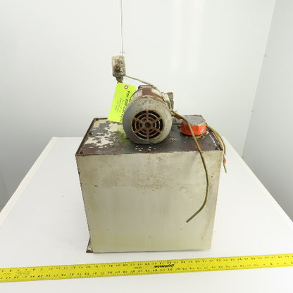 Mitsubishi SF-JR 10 Gallon 0.4kW Hydraulic Power Unit 200-220V 3PH 1700RPM