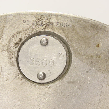 Cushman 3509 9" 3 Jaw Self Centering Lathe Chuck 2-1/2" Thru Hole