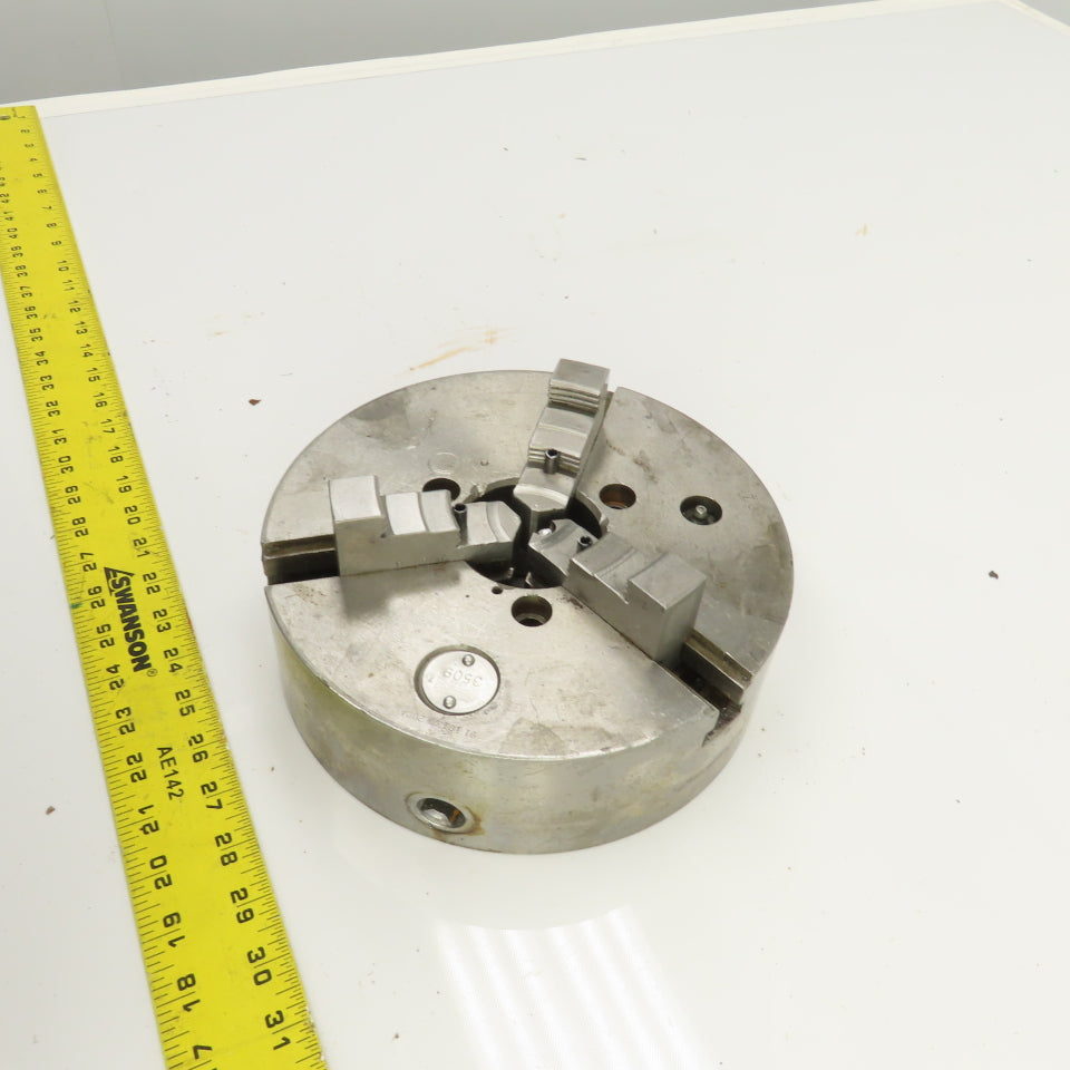 Cushman 3509 9" 3 Jaw Self Centering Lathe Chuck 2-1/2" Thru Hole