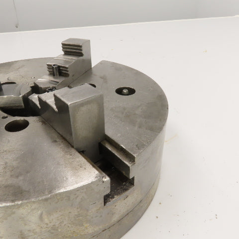 Cushman 3509 9" 3 Jaw Self Centering Lathe Chuck 2-1/2" Thru Hole