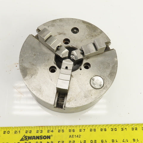 Cushman 3509 9" 3 Jaw Self Centering Lathe Chuck 2-1/2" Thru Hole