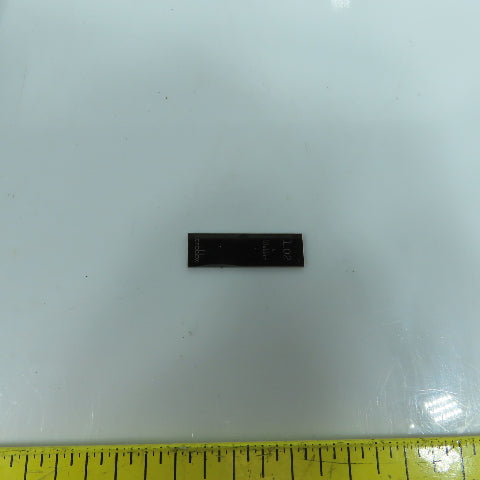 Starrett Webber Croblox Rectangular Gage Block 1.02 Metric