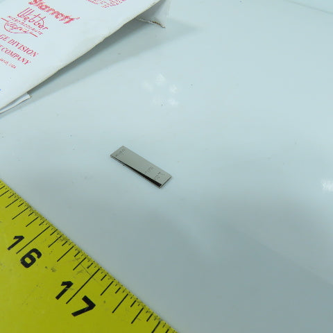 Starrett Webber Croblox Rectangular Gage Block 1.02 Metric