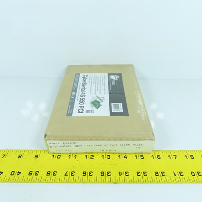 Siig CyberSerial 4S 550 PCI PCI Board With 4 16550 Serial Ports (Sealed)