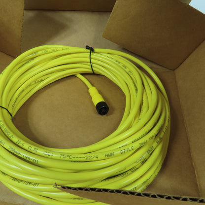Allen Bradley 889D-F4AC-15 Ser B 15 Meter Straight QD Cordset 4-Pin DC Micro