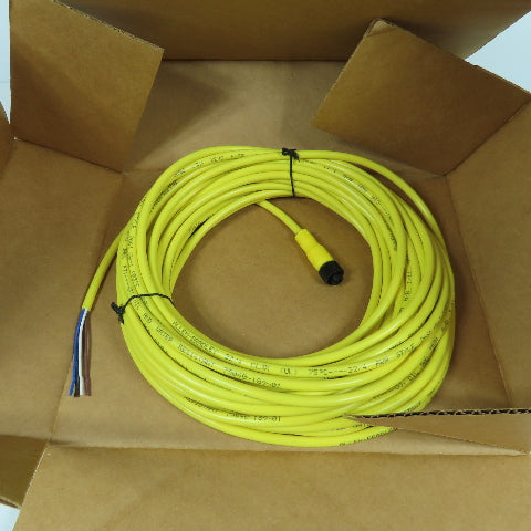 Allen Bradley 889D-F4AC-15 Ser B 15 Meter Straight QD Cordset 4-Pin DC Micro