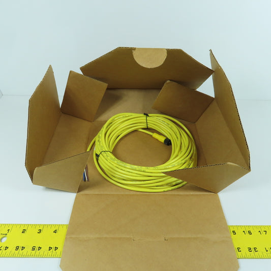 Allen Bradley 889D-F4AC-15 Ser B 15 Meter Straight QD Cordset 4-Pin DC Micro