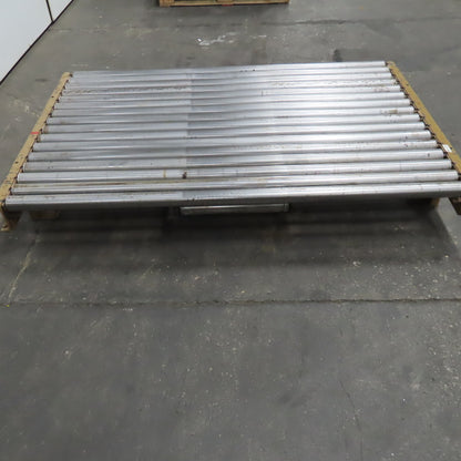 70-1/2" BF x 48" Gravity Roller Conveyor Section 60" OAL Belt Drive Capable