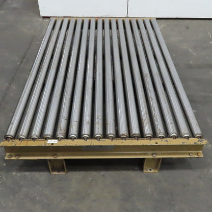 70-1/2" BF x 48" Gravity Roller Conveyor Section 60" OAL Belt Drive Capable