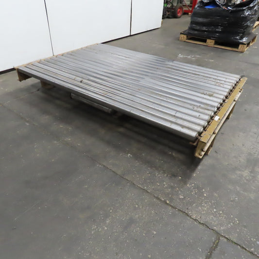 70-1/2" BF x 48" Gravity Roller Conveyor Section 60" OAL Belt Drive Capable