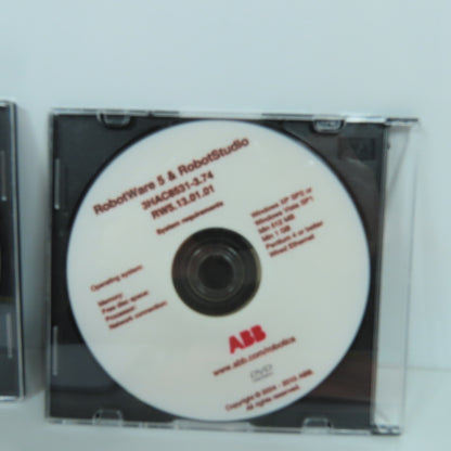 ABB RobotWare 5 & RobotStudio Software 3HAC8531-3.7 RW5.13.01.01