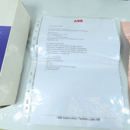 ABB RobotWare 5 & RobotStudio Software 3HAC8531-3.7 RW5.13.01.01
