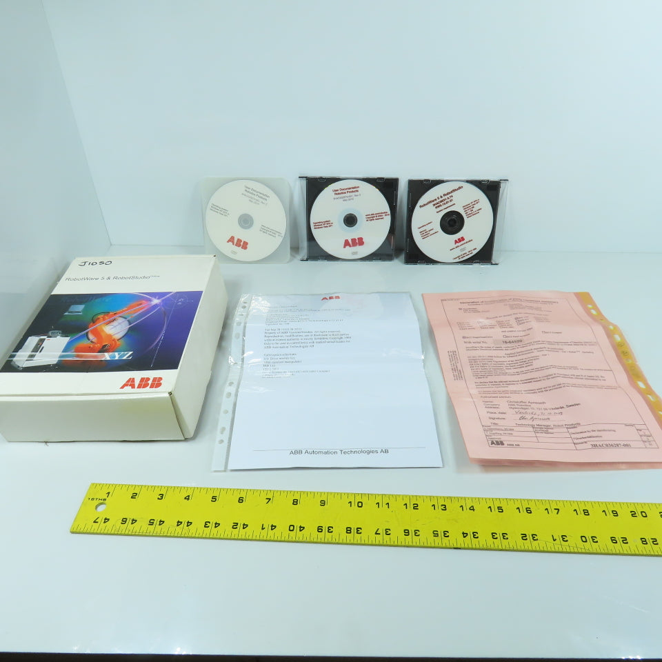 ABB RobotWare 5 & RobotStudio Software 3HAC8531-3.7 RW5.13.01.01