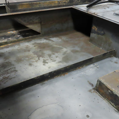 48" x 58" x 8" Deep Water Reclaiming Filtering Recirculating Tank Assembly 3Ph