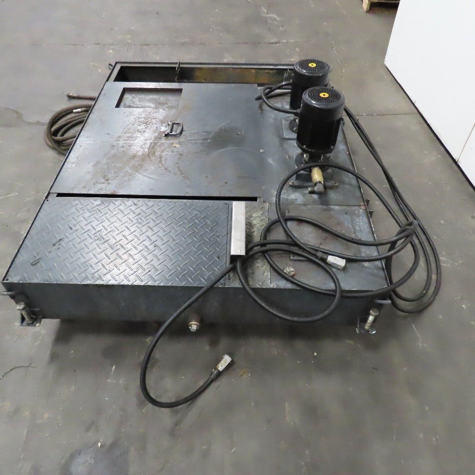 48" x 58" x 8" Deep Water Reclaiming Filtering Recirculating Tank Assembly 3Ph