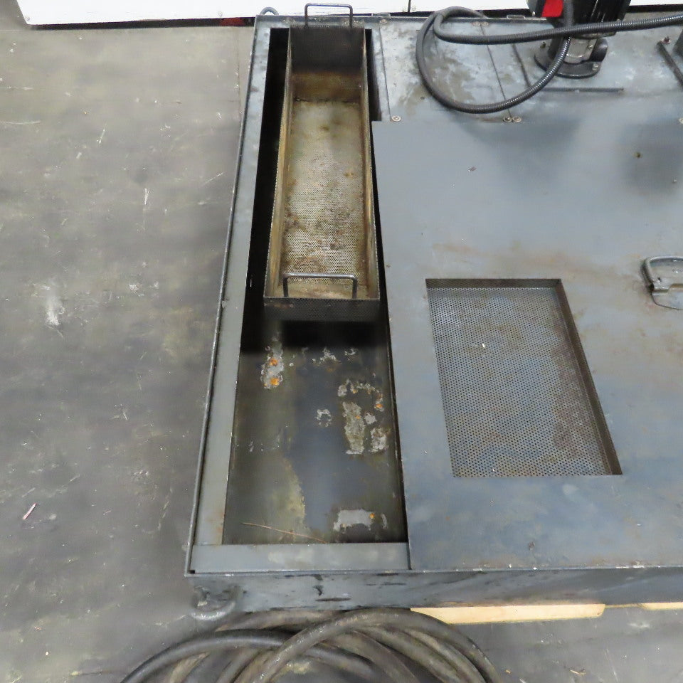 48" x 58" x 8" Deep Water Reclaiming Filtering Recirculating Tank Assembly 3Ph