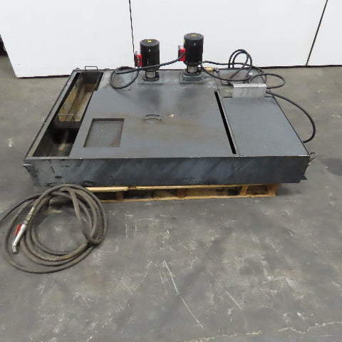 48" x 58" x 8" Deep Water Reclaiming Filtering Recirculating Tank Assembly 3Ph