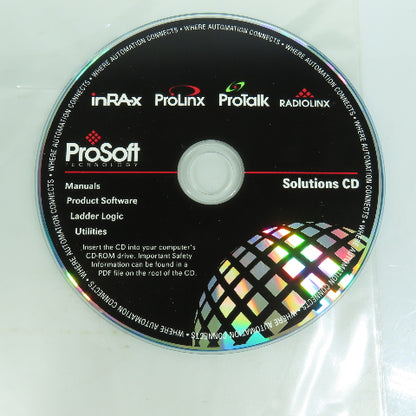 ProSoft Solutions CD Manuals, Product Software, Ladder Logic, Utilities