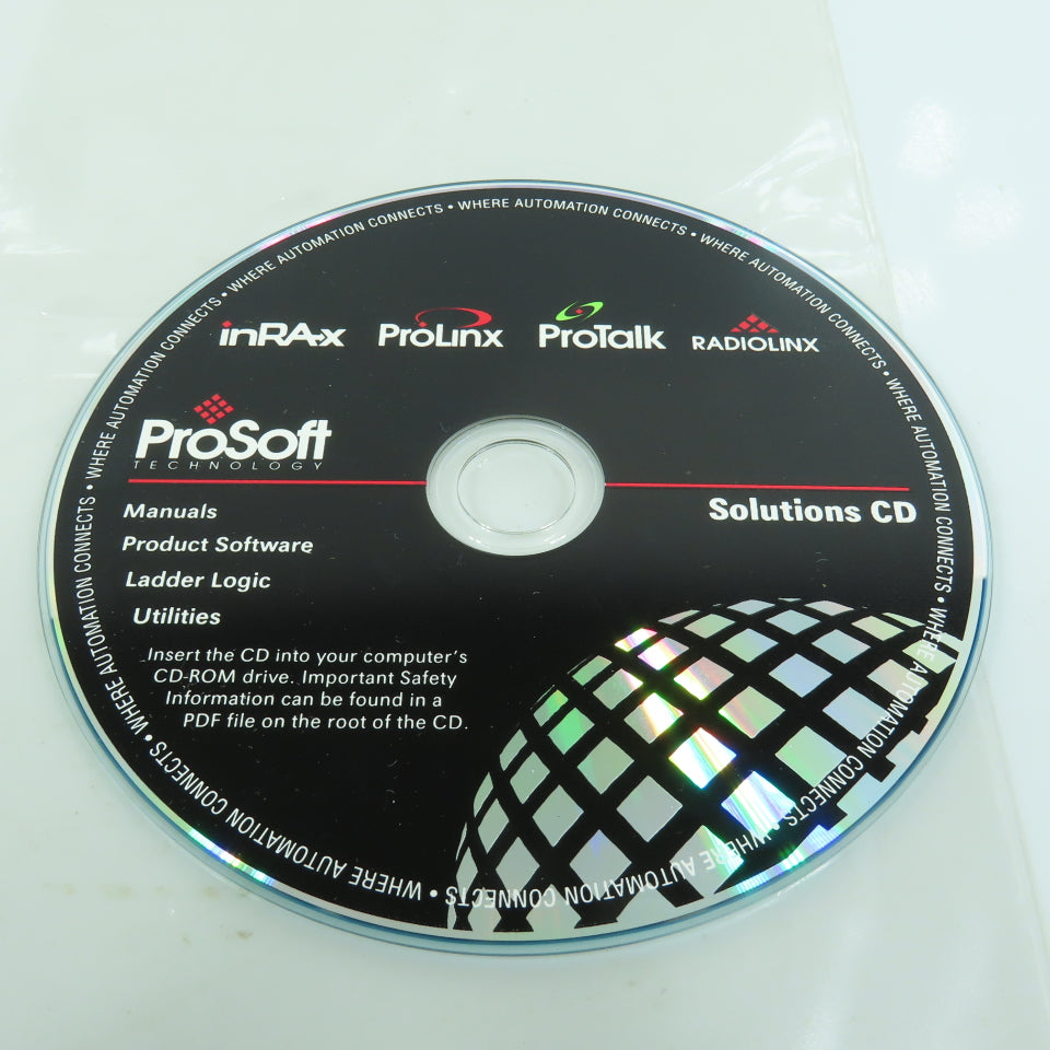 ProSoft Solutions CD Manuals, Product Software, Ladder Logic, Utilities