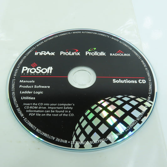 ProSoft Solutions CD Manuals, Product Software, Ladder Logic, Utilities