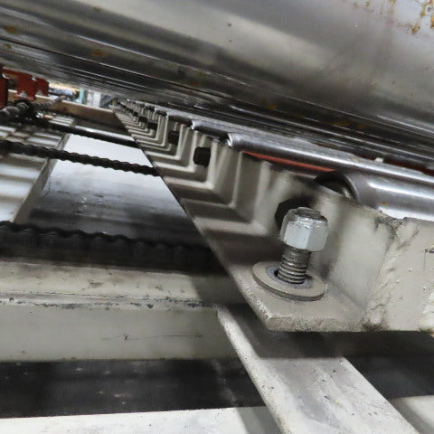 70" x 72" Gravity Roller 90° Diverting Conveyor 230/460V 40FPM See Info