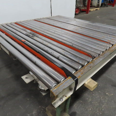 70" x 72" Gravity Roller 90° Diverting Conveyor 230/460V 40FPM See Info