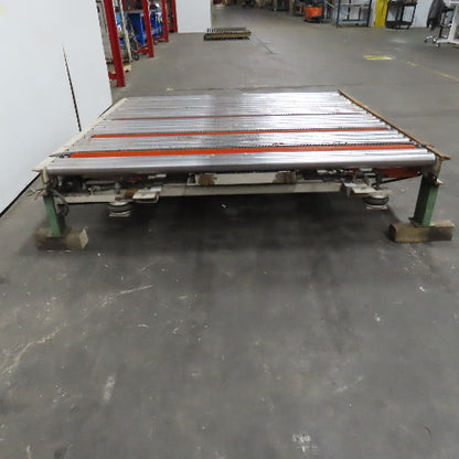70" x 72" Gravity Roller 90° Diverting Conveyor 230/460V 40FPM See Info