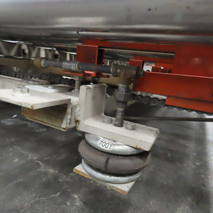 70" x 72" Gravity Roller 90° Diverting Conveyor 230/460V 40FPM See Info