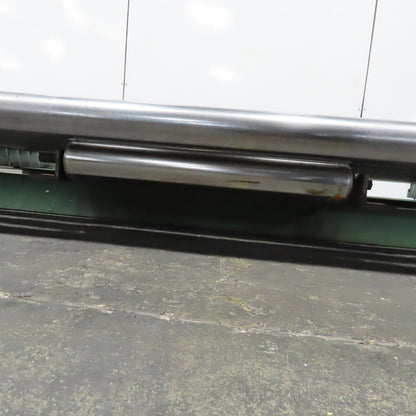 72" x 53" OAL Gravity Roller Conveyor 8-1/2" Tall Belt Drive Capable