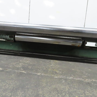 72" x 53" OAL Gravity Roller Conveyor 8-1/2" Tall Belt Drive Capable
