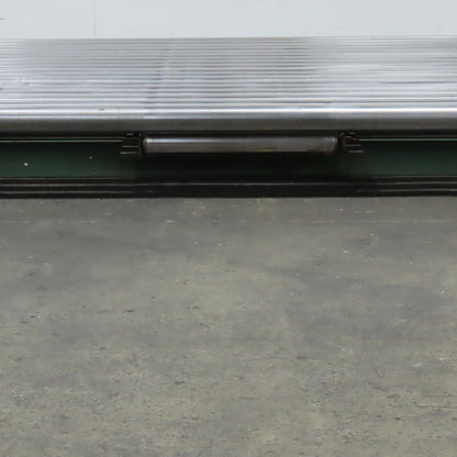 72" x 53" OAL Gravity Roller Conveyor 8-1/2" Tall Belt Drive Capable