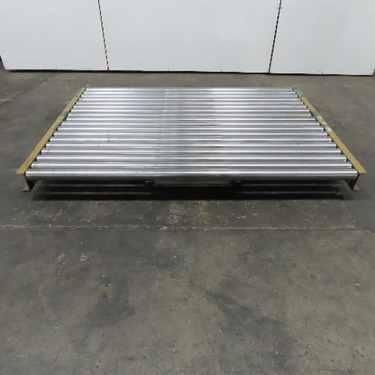 72" x 53" OAL Gravity Roller Conveyor 8-1/2" Tall Belt Drive Capable