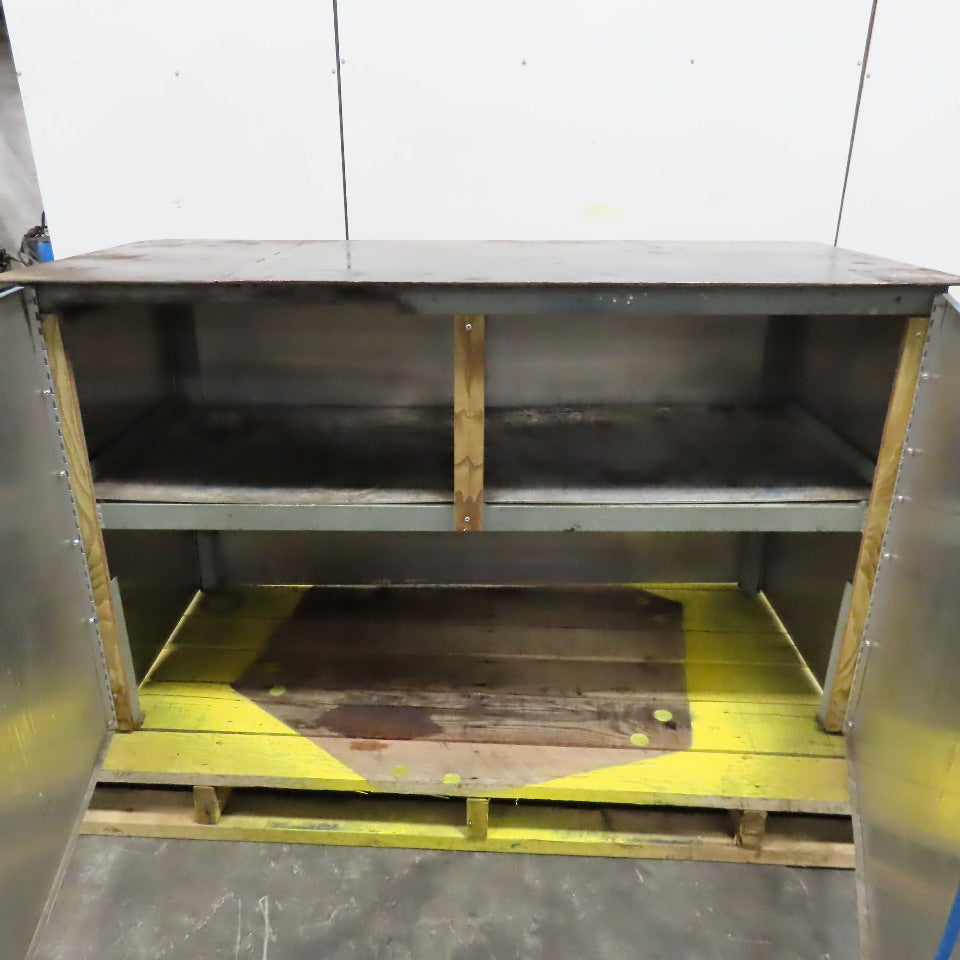 63" x 29" Light Duty Steel Top Workshop Garage Work Bench Storage Cabinet 36"T