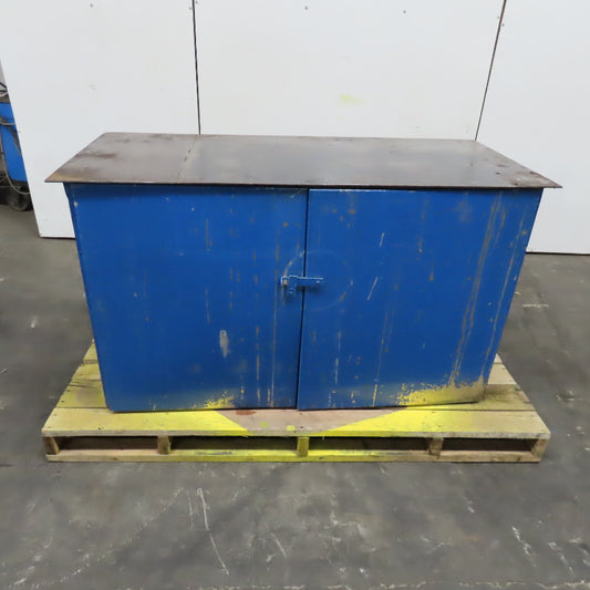 63" x 29" Light Duty Steel Top Workshop Garage Work Bench Storage Cabinet 36"T