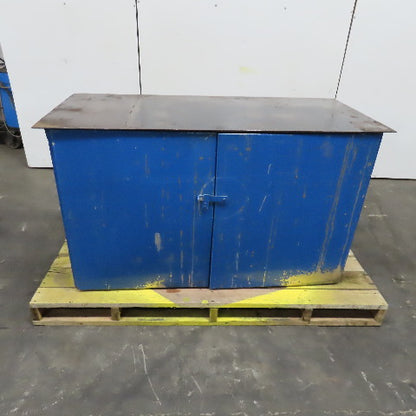 63" x 29" Light Duty Steel Top Workshop Garage Work Bench Storage Cabinet 36"T
