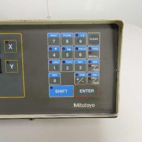 Mitutoyo APL-325L 2-Axis Digital Readout Console Display 120VAC W/Cord (Works)
