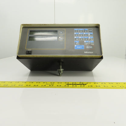 Mitutoyo APL-325L 2-Axis Digital Readout Console Display 120VAC W/Cord (Works)